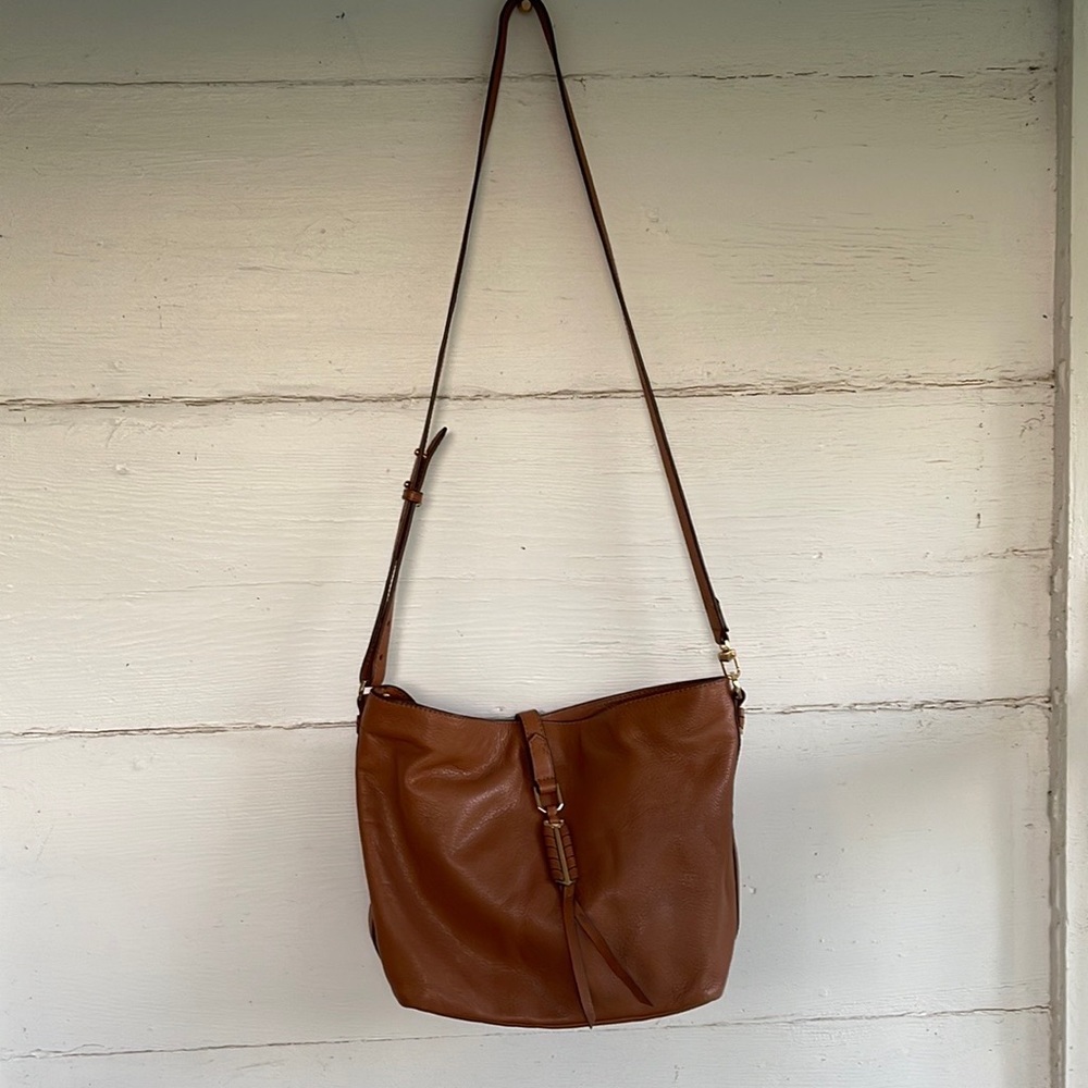 Stella & Dot Covet Sunday Leather Bag